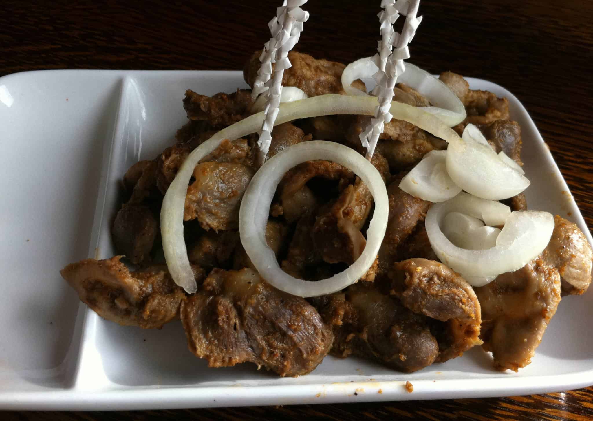 what are the drawbacks to eating chicken gizzards