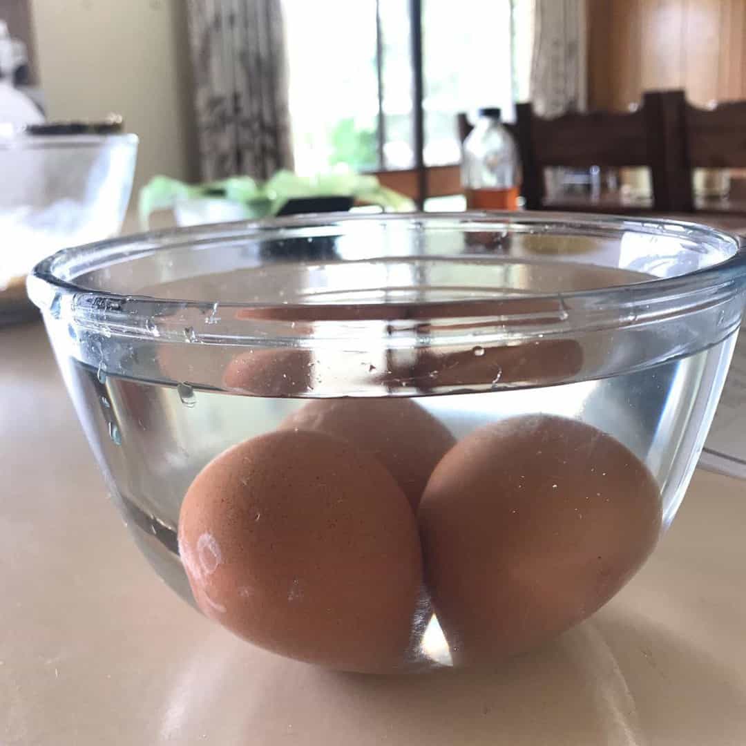 floating eggs