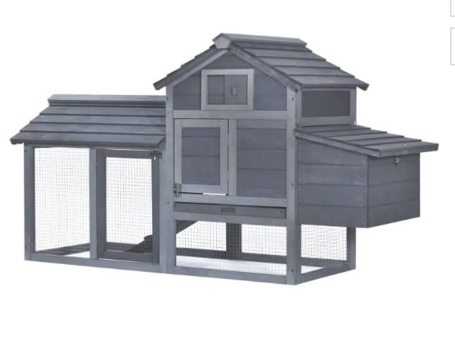 Paw Hut Portable Wooden Chicken Co