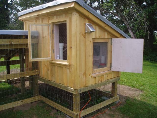 chicken coop door design