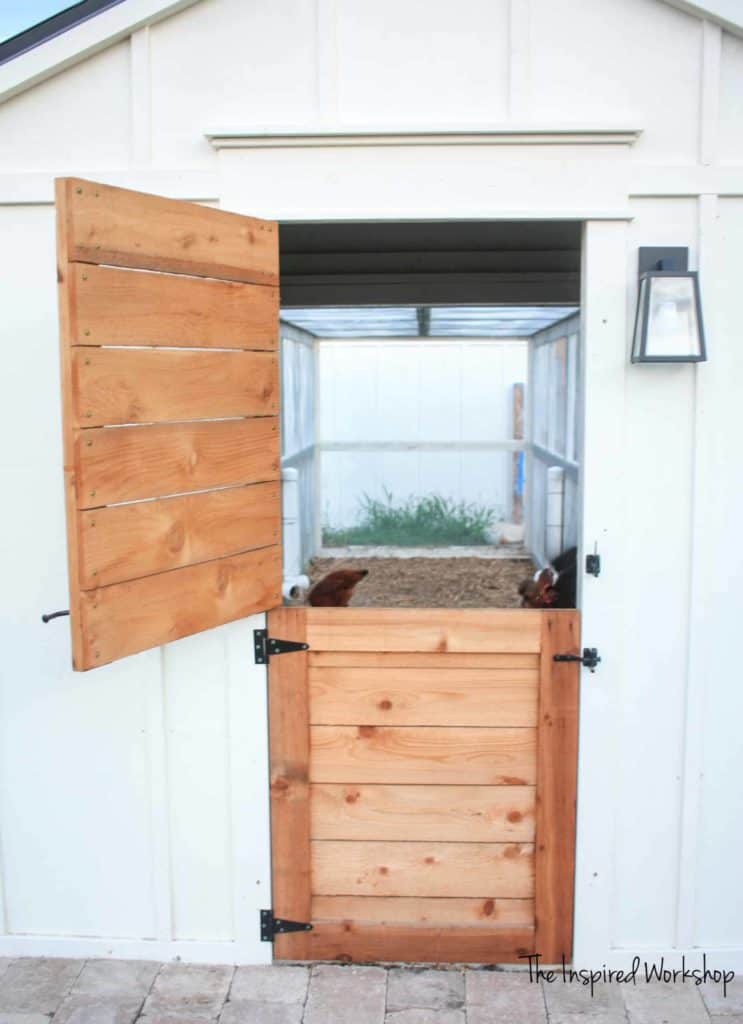 20 DIY Chicken Coop Door Ideas