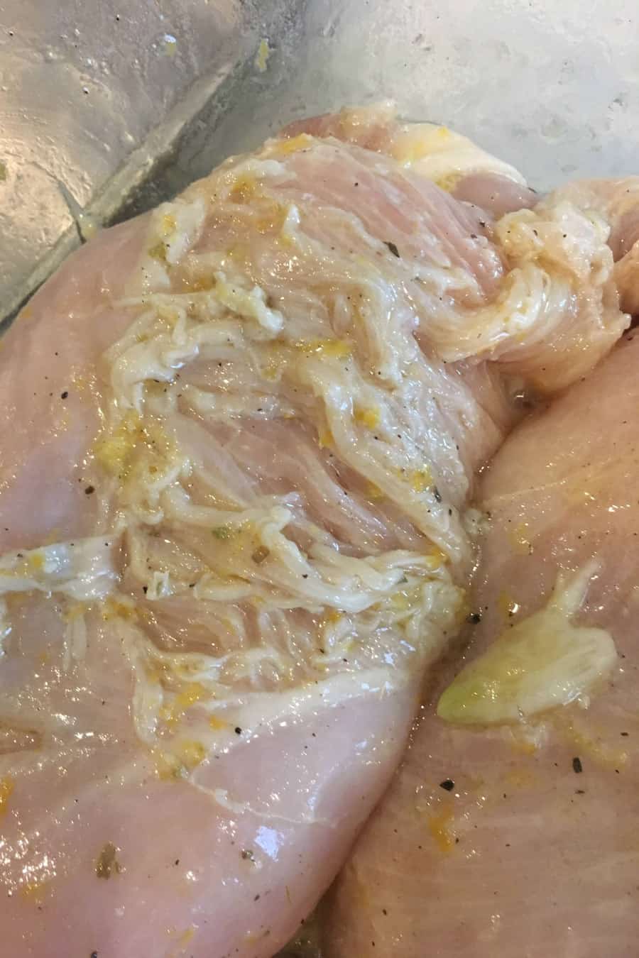 how long can you leave uncooked chicken out