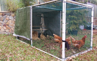 pvc chicken tractor plans