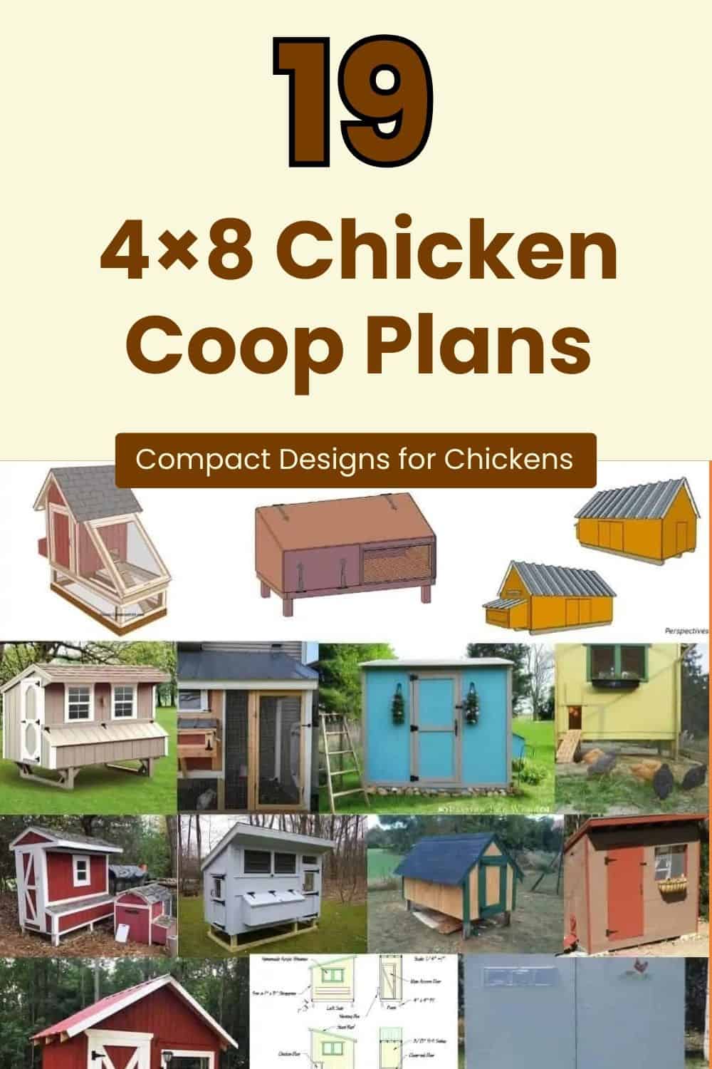4x8 Chicken Coop Plans