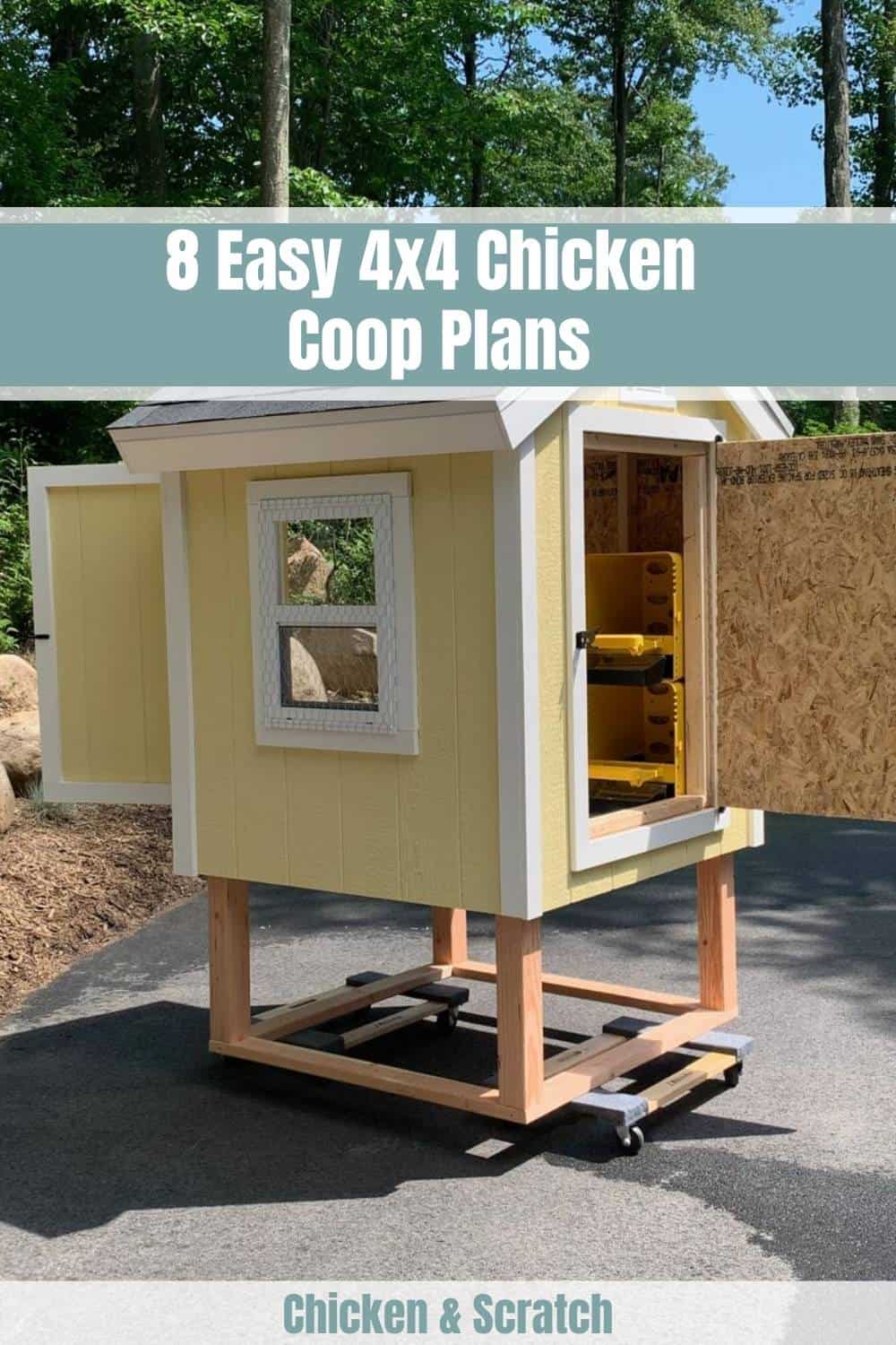 4x4 chicken coop