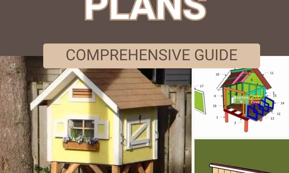 5 Easy 4×4 Chicken Coop Plans to DIY Over the Weekend