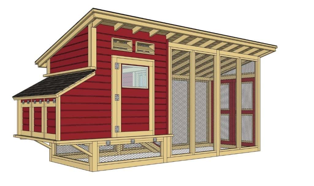 27 Easy Frame Chicken Coop Plans - You Can DIY This Weekend