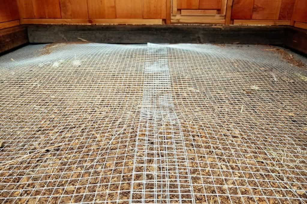 flooring for chicken coop