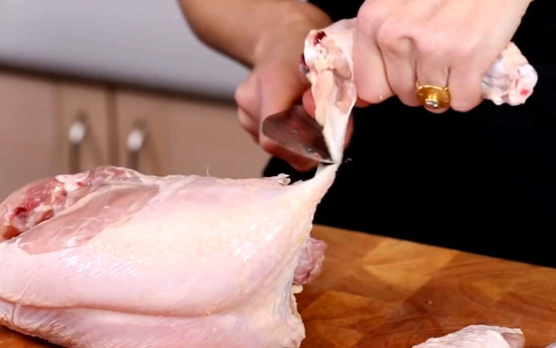 how to cut up a chicken