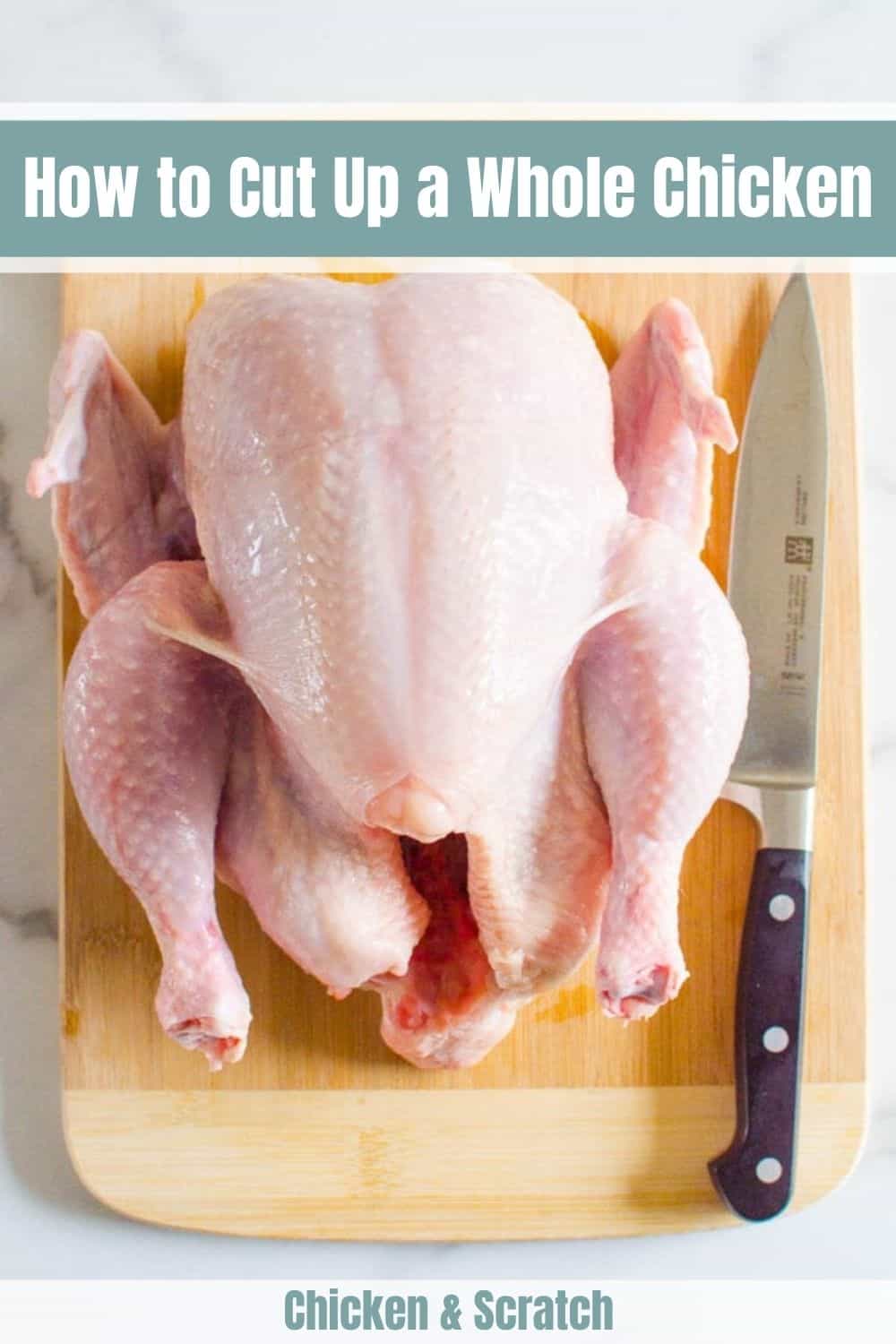 how to cut up a whole chicken