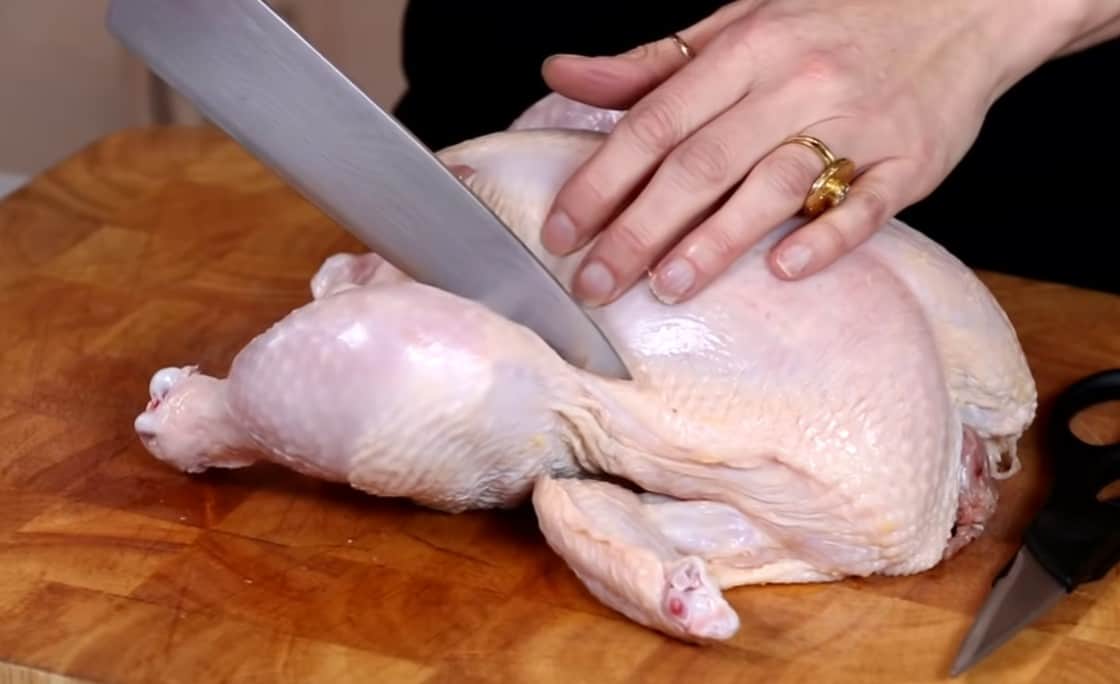 how to cut whole chicken