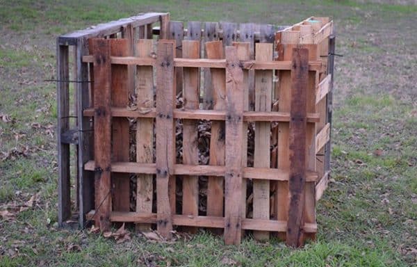 Pallet Compost Bin