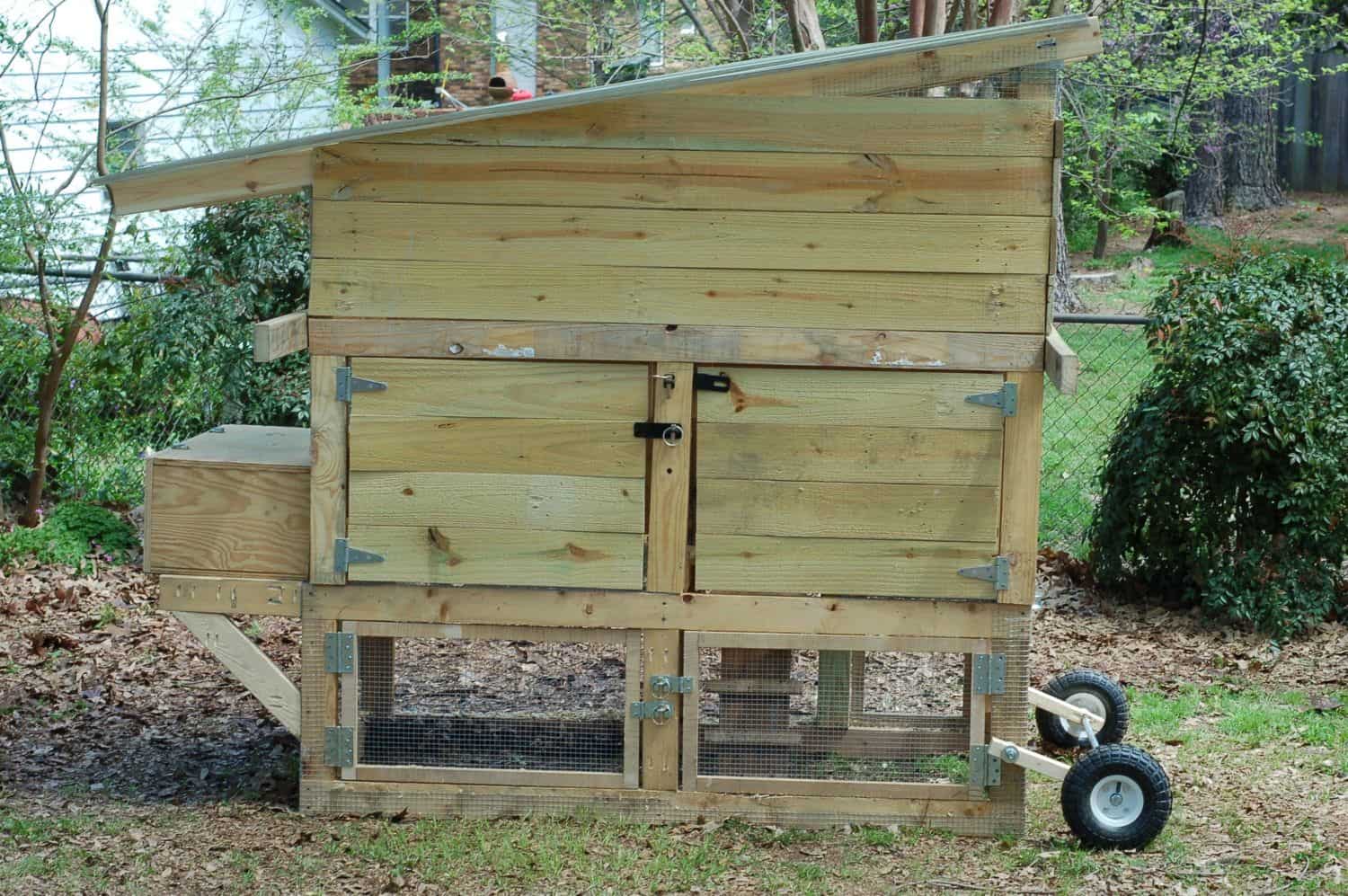 movable chicken coop