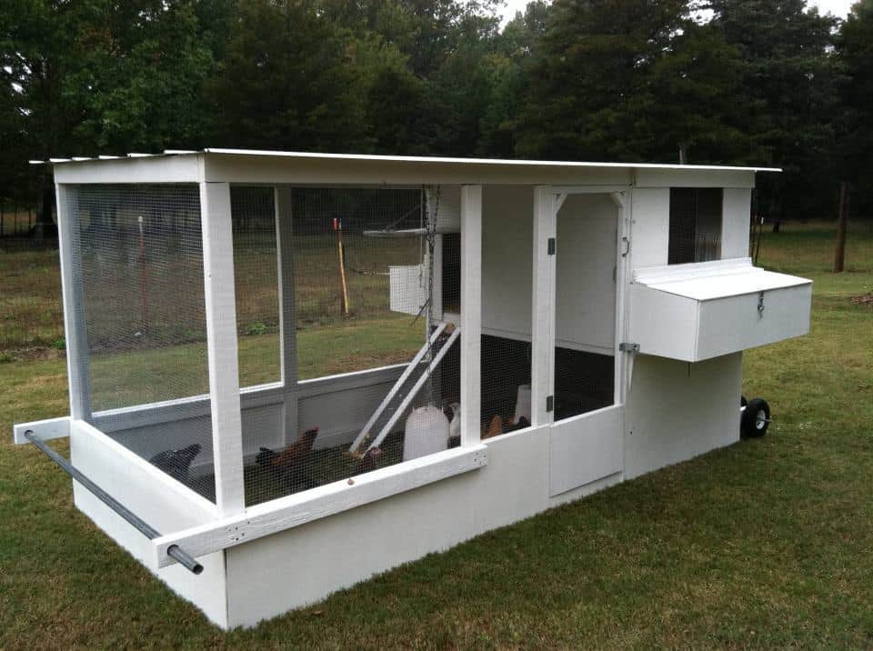 moveable chicken coop plans
