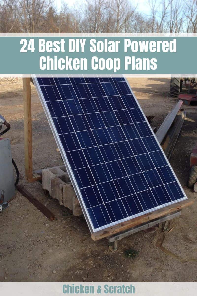 Solar Powered Chicken Coop Plan