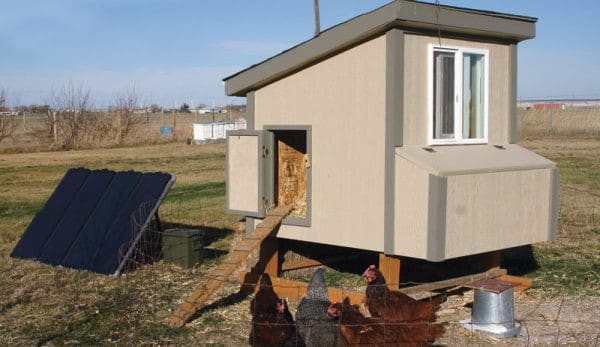 Solar-Powered Chicken Coop Plan