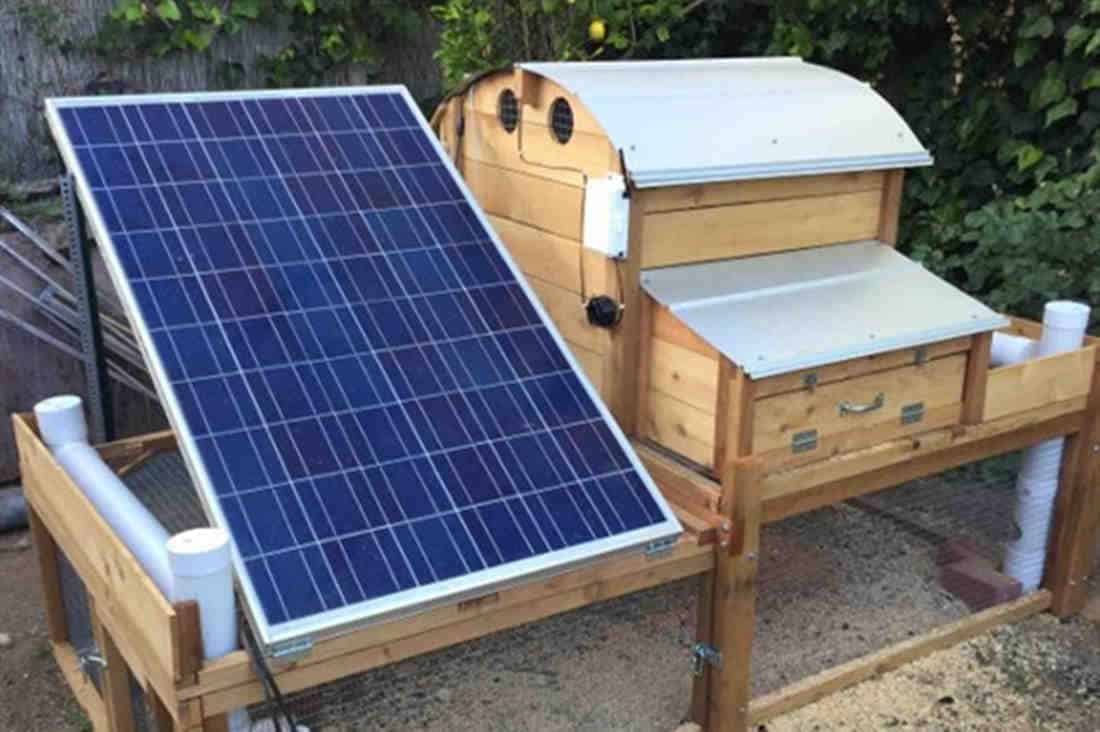 Solar Powered Chicken Coop Plans