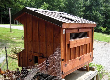 Solar-powered Chicken Coop