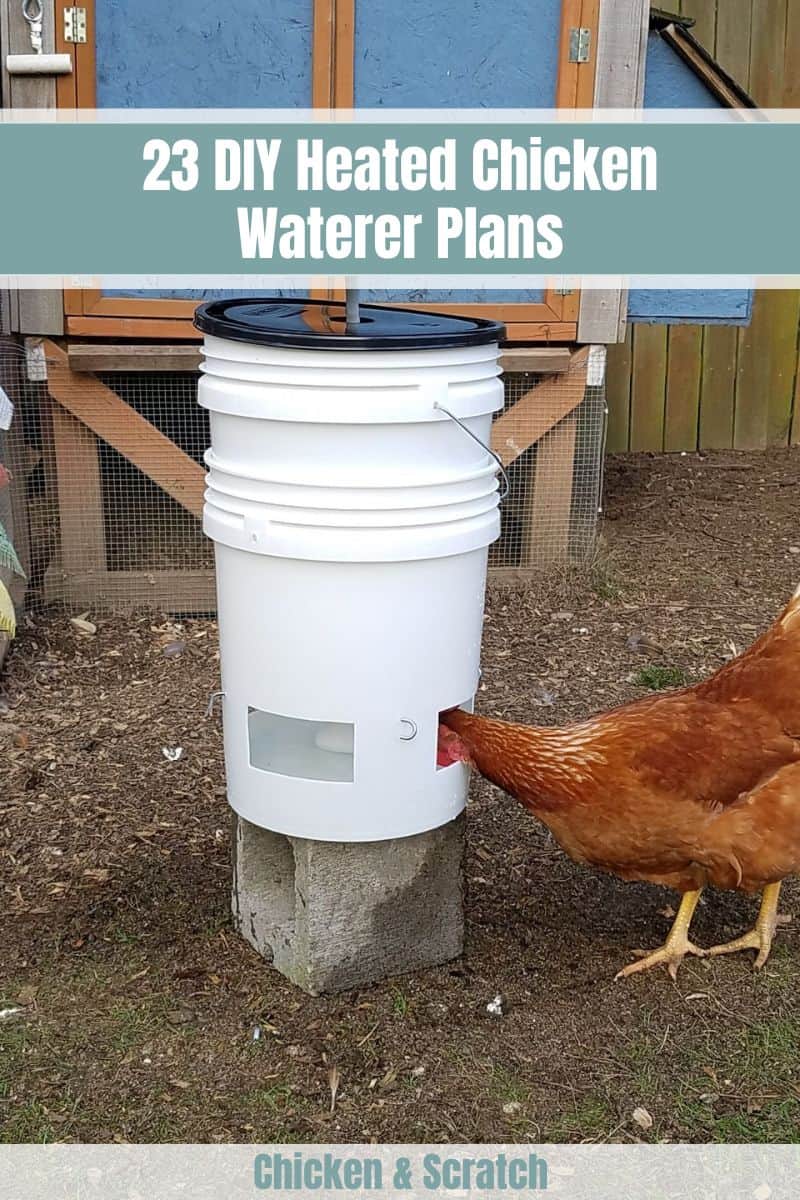 DIY Heated Chicken Waterers
