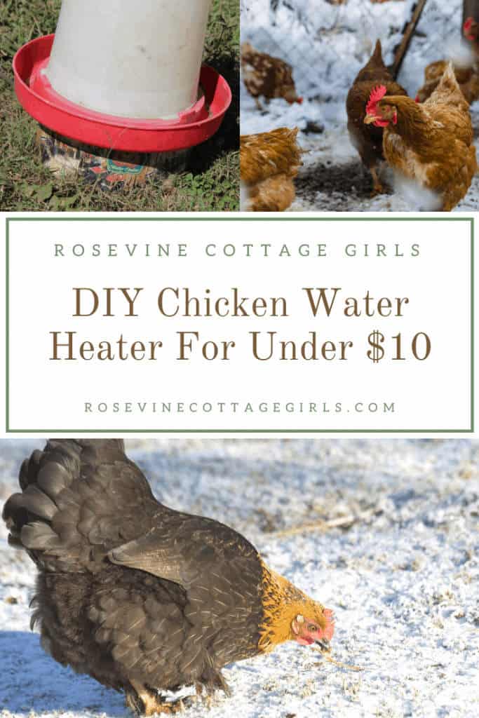 DIY Heater for Chicken Waterer