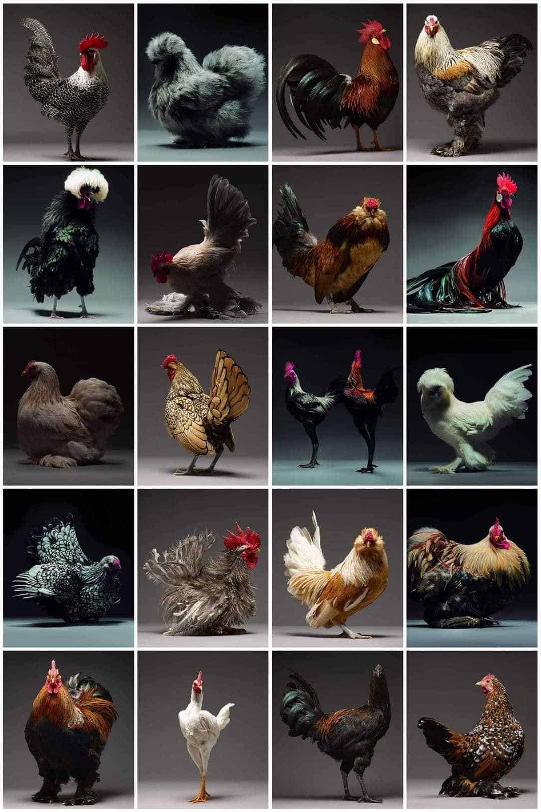 show chicken breeds