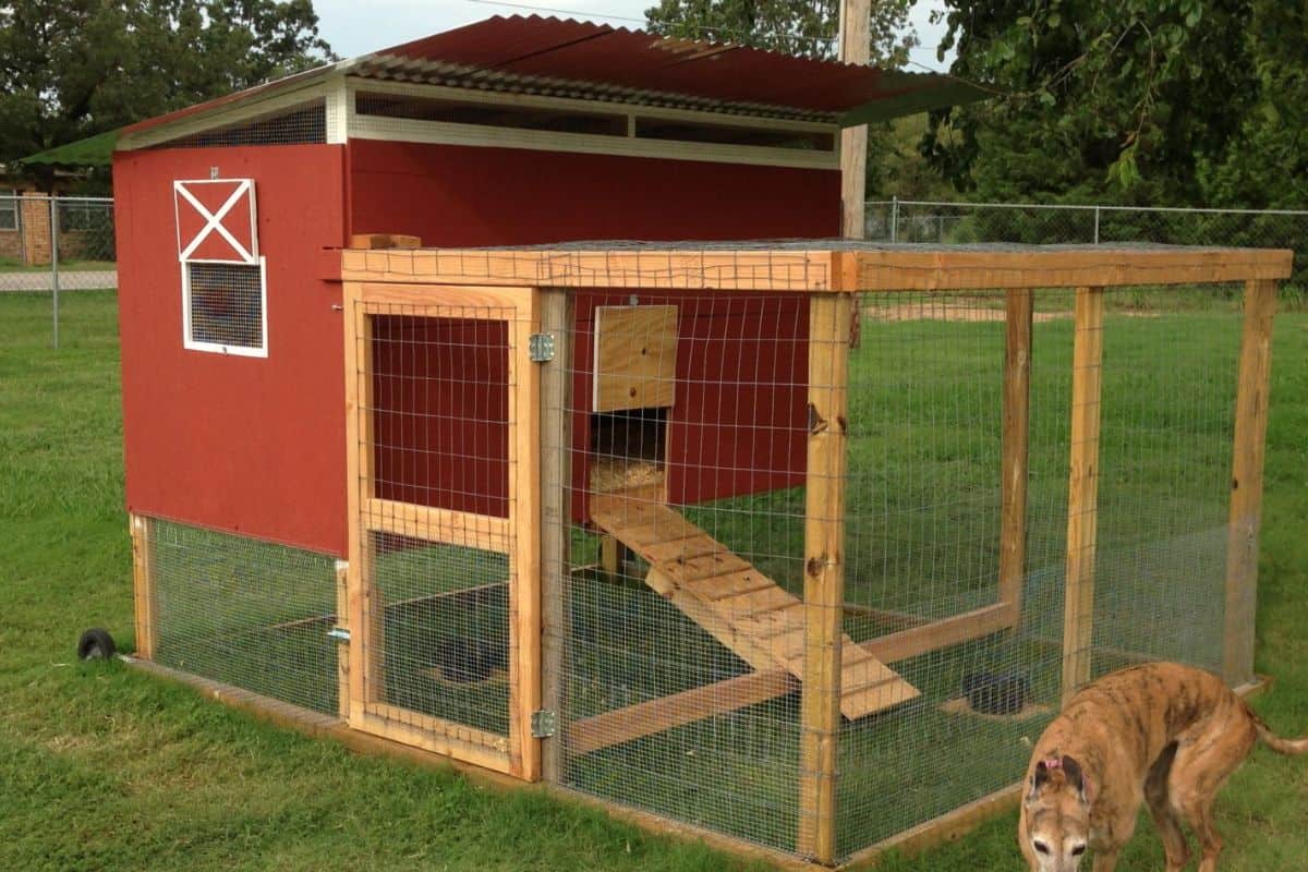 Barn Tractor chicken coop