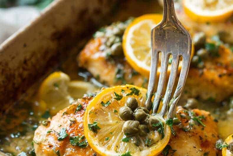 Easy Baked Chicken Piccata Recipe for Busy Weeknights