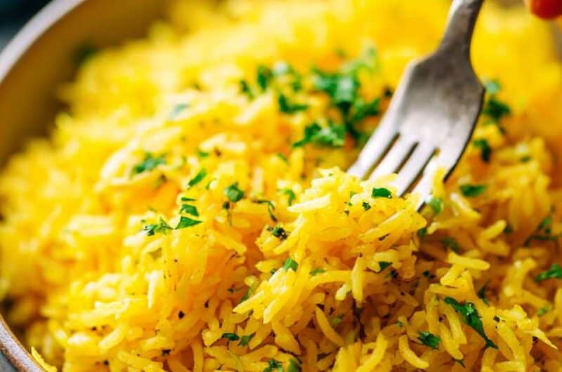 Homemade Yellow Rice Just Like Grandma Made