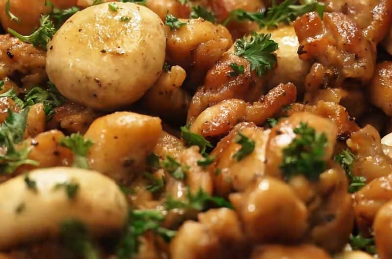 French Garlic Mushroom Chicken – A Creamy Dream for Weeknight Dinners