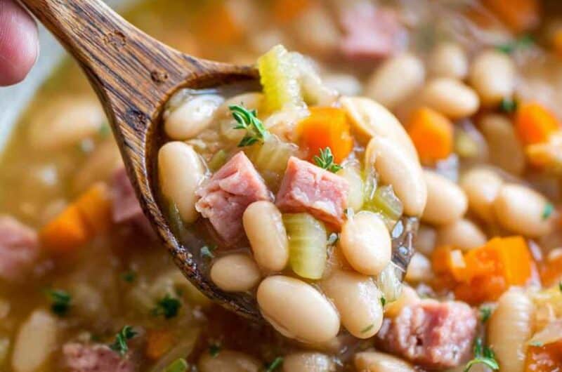 Classic Instant Pot Ham and Beans Recipe